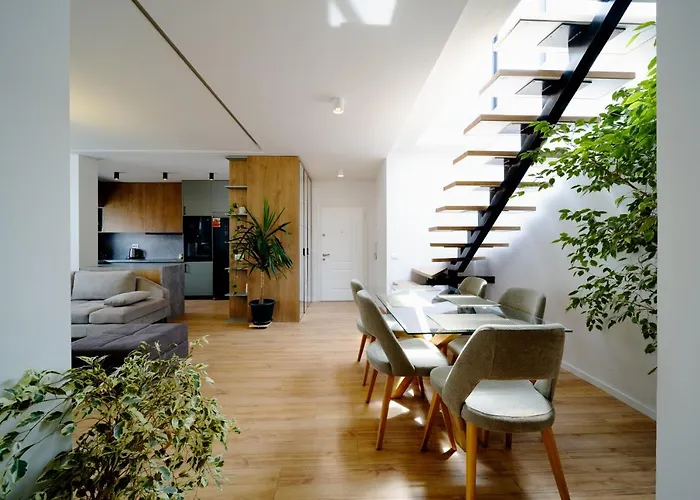 公寓 Square Luxury Penthouse 地拉那