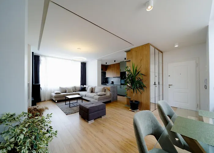 公寓 Square Luxury Penthouse 地拉那